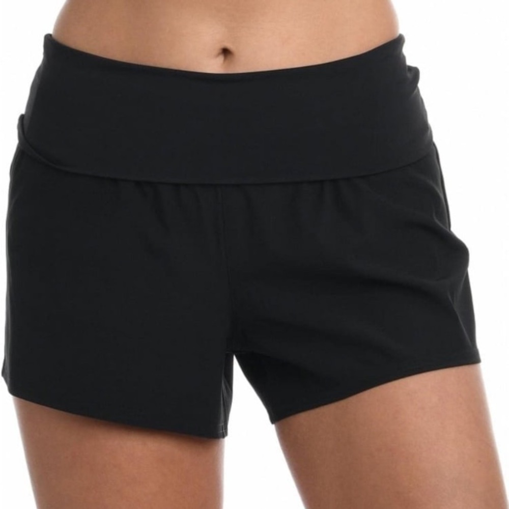 La Blanca Women's Island Goddess Banded Boardshort Swimsuit Bottom NWT size XL